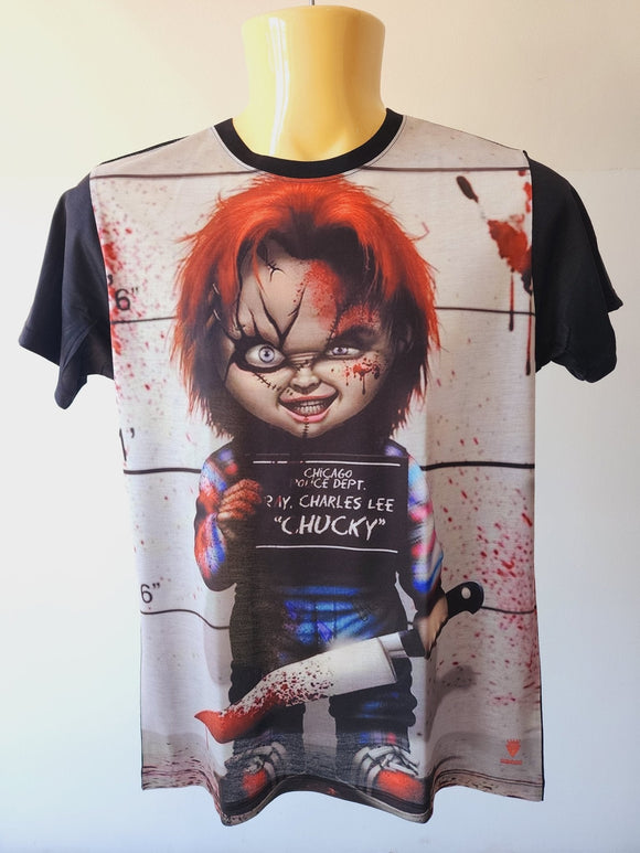 Chucky Black T-shirt - Kwaitokoeksister South Africa