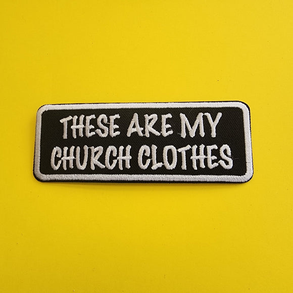Church clothes Iron on Patch - Kwaitokoeksister South Africa