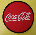 Coke Red Embroidered Iron on Patch