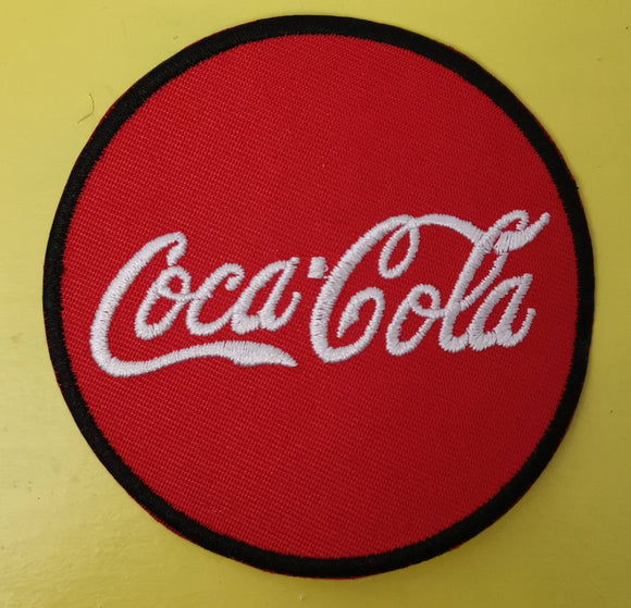 Coke Red Embroidered Iron on Patch - Kwaitokoeksister South Africa