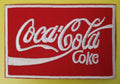 Coke Square Embroidered Iron on Patch