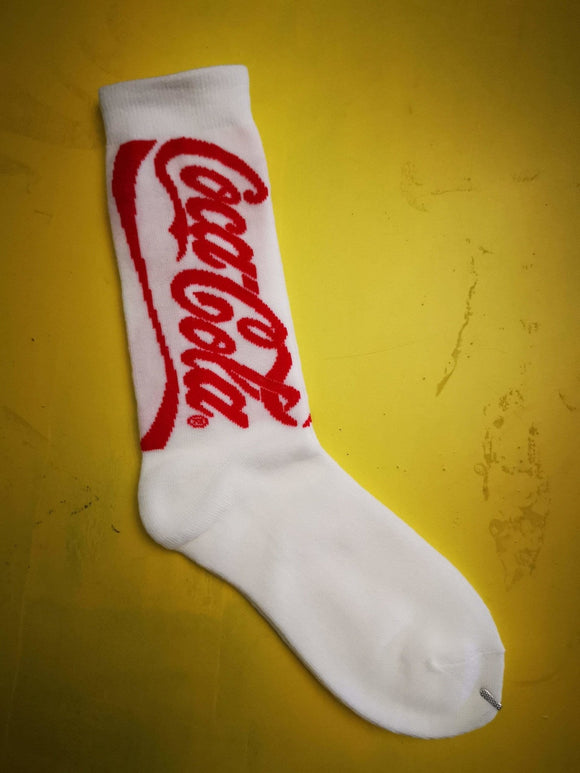 Coke white with red Socks - Kwaitokoeksister South Africa