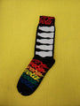 Cola Rainbow Black Socks
