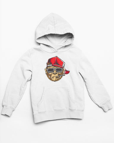 Cool Ape White Hoodie