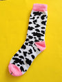 Cow Pink Socks