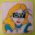 Cry Embroidered Iron on Patch