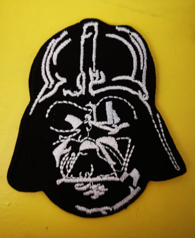 Darth Vader 2 Embroidered Iron on Patch