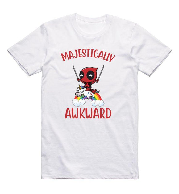 Deadpool: Majestically Awkward T-shirt - Kwaitokoeksister South Africa