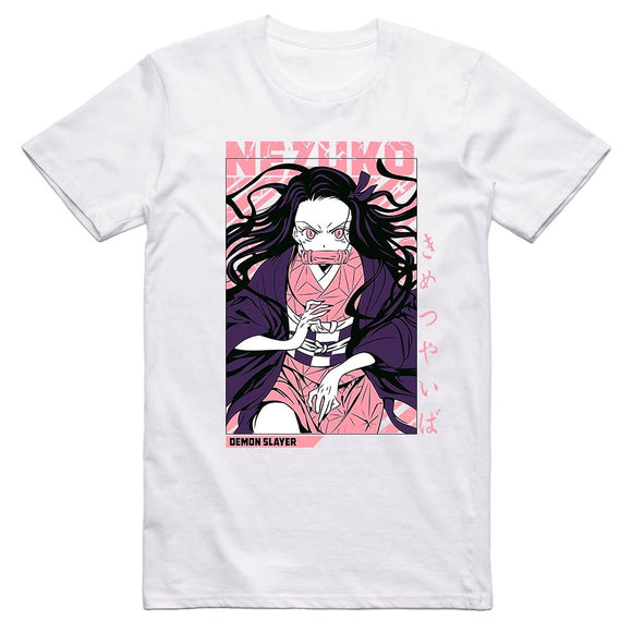 Demon Slayer: Nezuko Pinks T-Shirt - Kwaitokoeksister South Africa