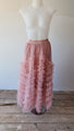 Dirty Pink Ballroom Tulle Skirt