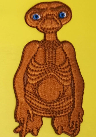 ET Embroidered Iron on Patch