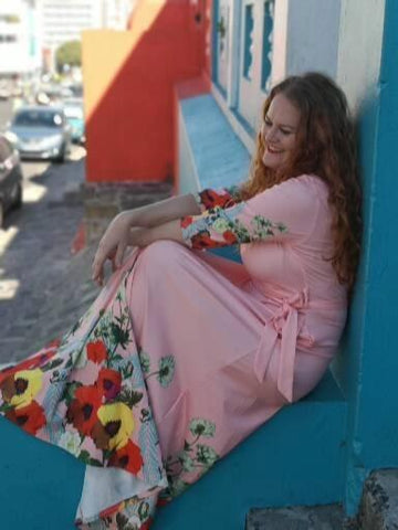 Flower dress with pockets