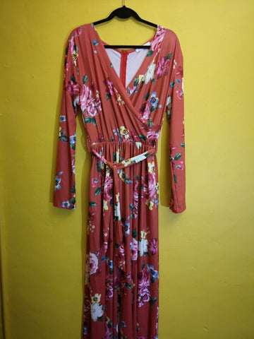 Flower dress with pockets
