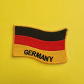 German Flag Iron on Patch