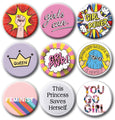 Girl Power Pins Collection