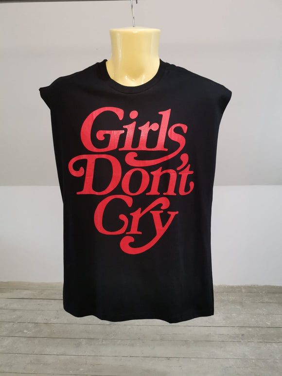Girls don't Cry Cut-Off Tee - Kwaitokoeksister South Africa