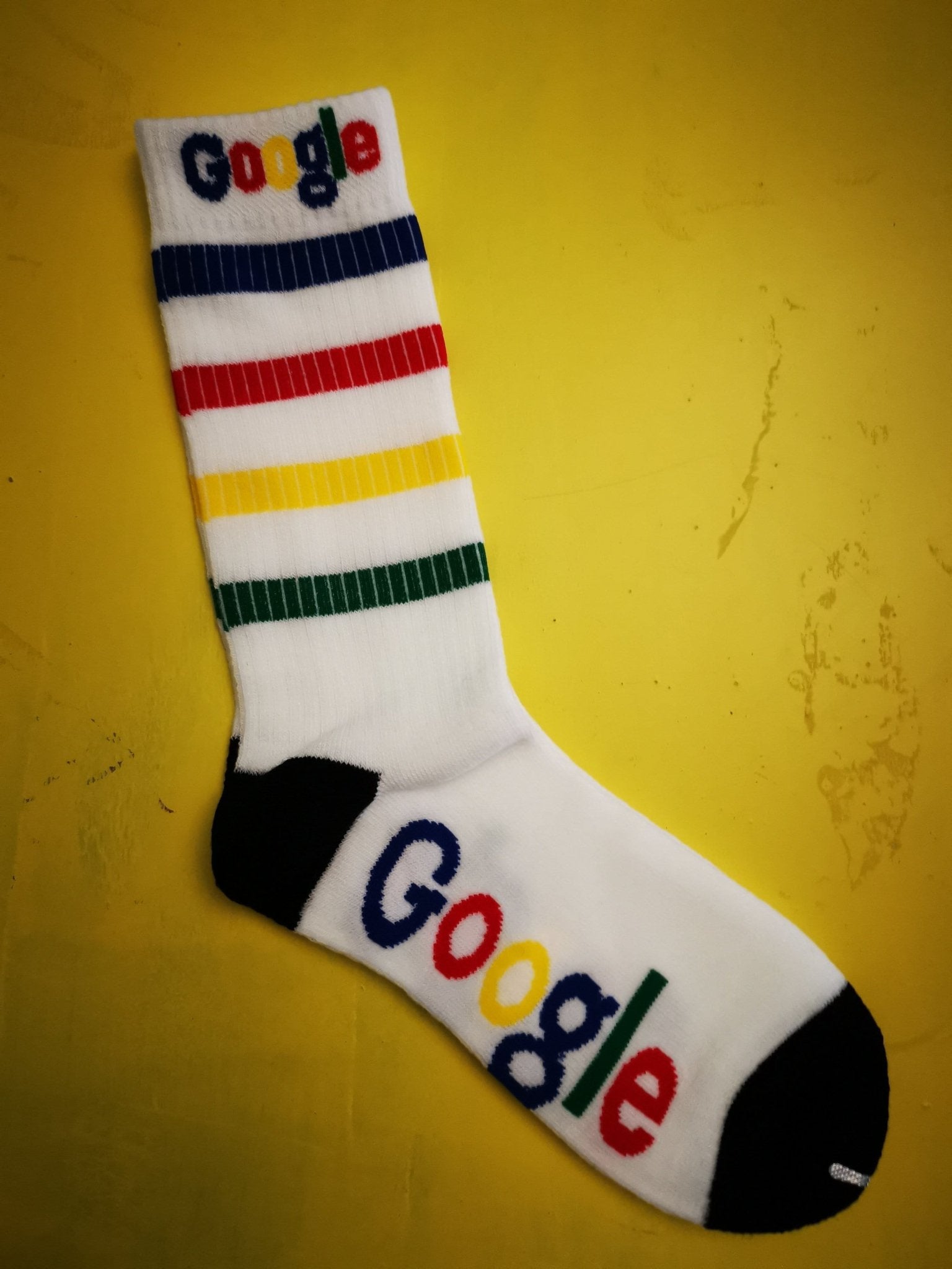 Google White Socks