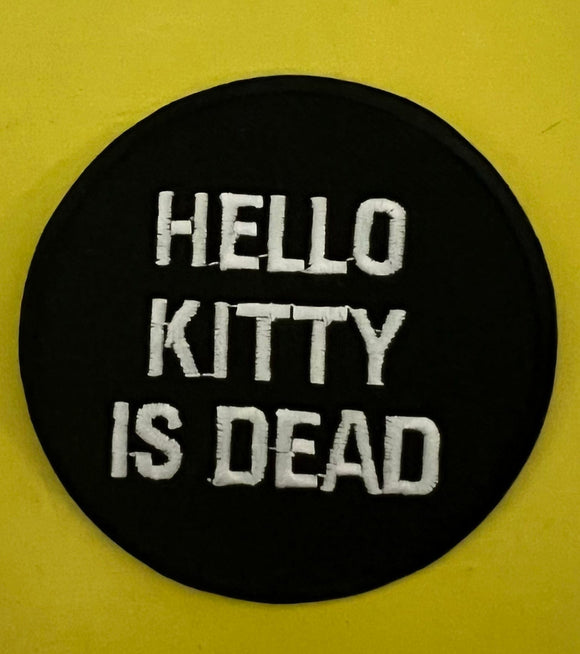 Hello Kitty is dead Iron on Patch - Kwaitokoeksister South Africa