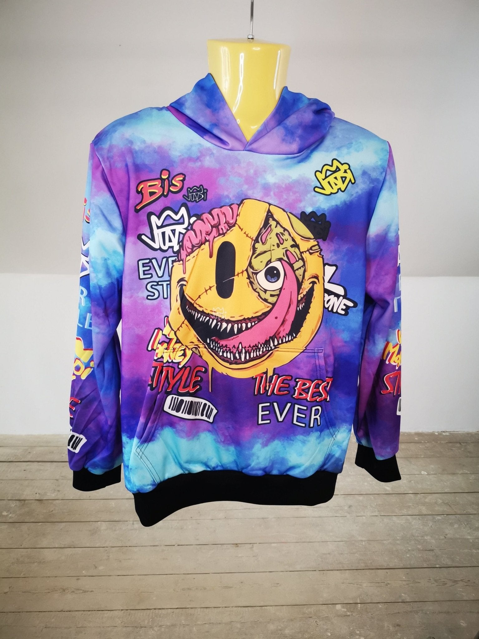 Horror Smiley Face Hoodie