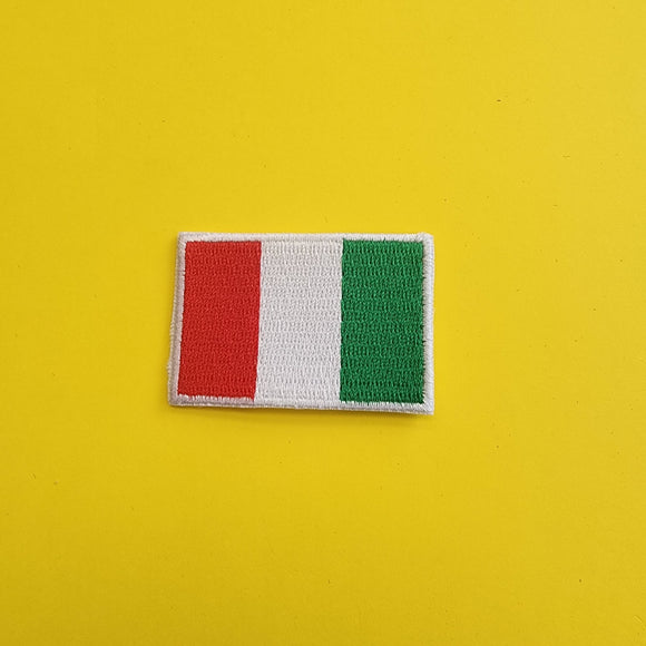 Italian Flag Iron on Patch - Kwaitokoeksister South Africa
