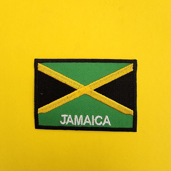 Jamaica Flag Iron on Patch - Kwaitokoeksister South Africa