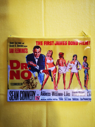 James Bond movie cover clutch