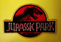 Jurassic Park Embroidered Iron on Patch