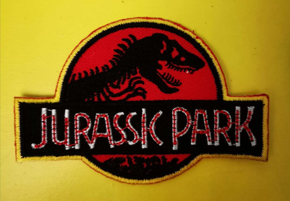 Jurassic Park Embroidered Iron on Patch - Kwaitokoeksister South Africa