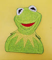 Kermit the Frog Embroidered Iron on Patch