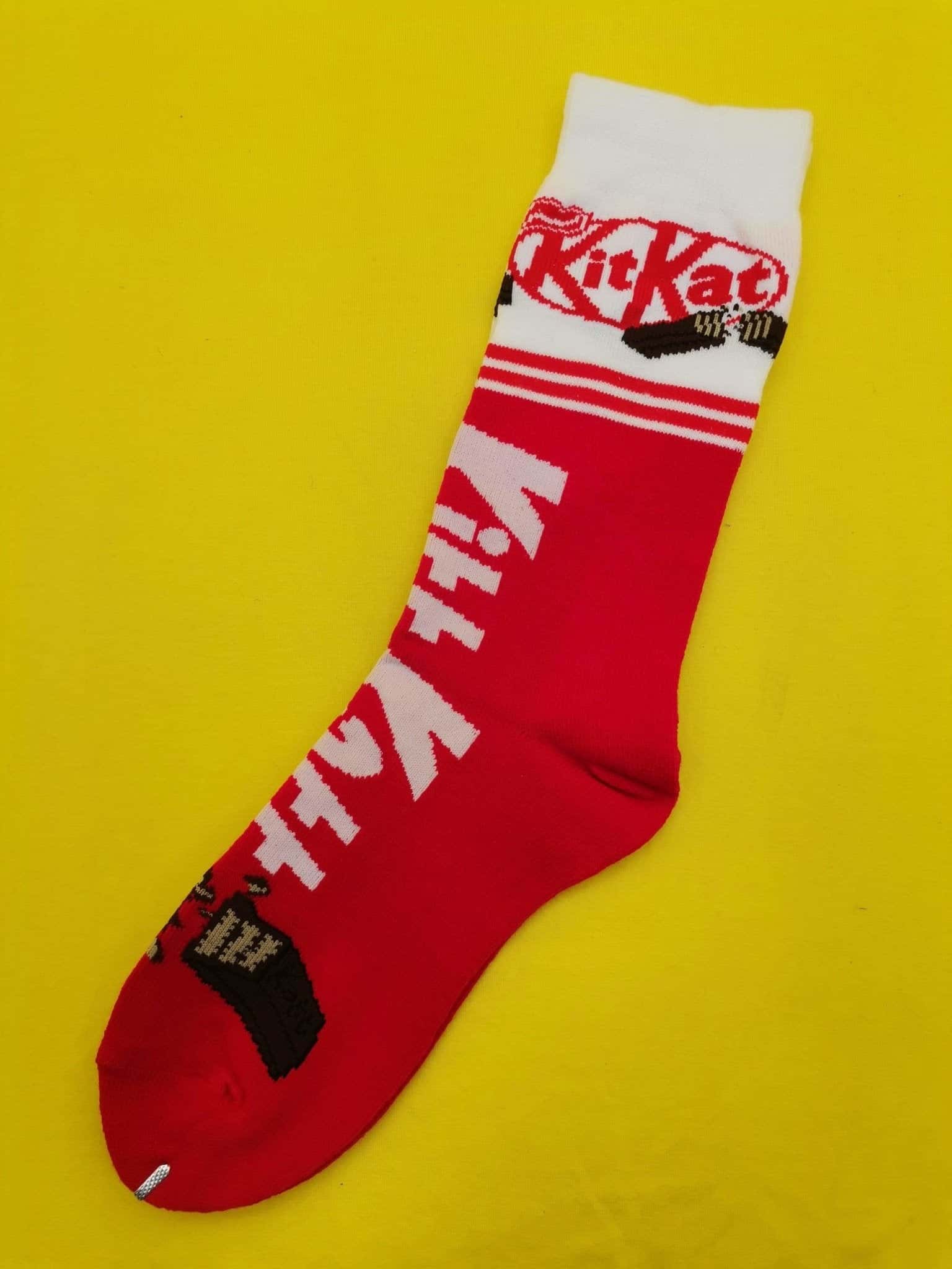 Kitkat Red Socks