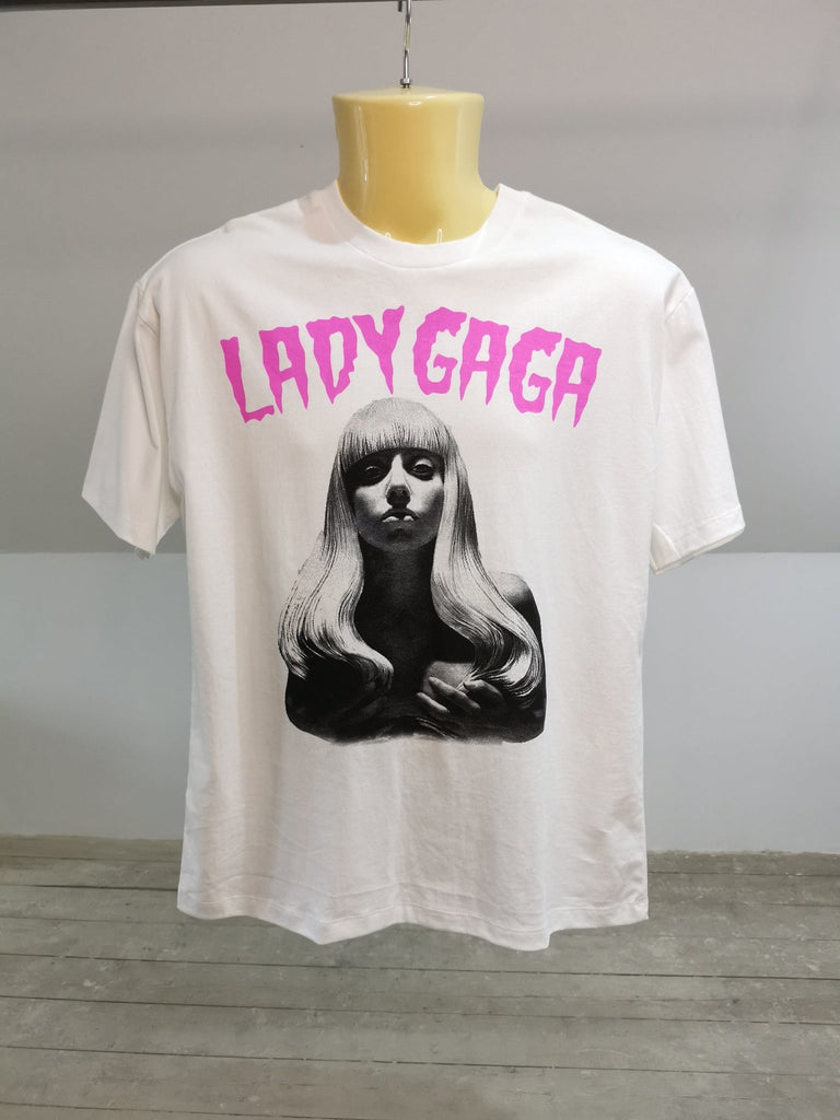 Lady Gaga White Tshirt - Kwaitokoeksister South Africa