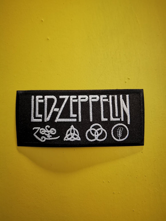 Led Zeppelin 3 Embroidered Iron on Patch - Kwaitokoeksister South Africa