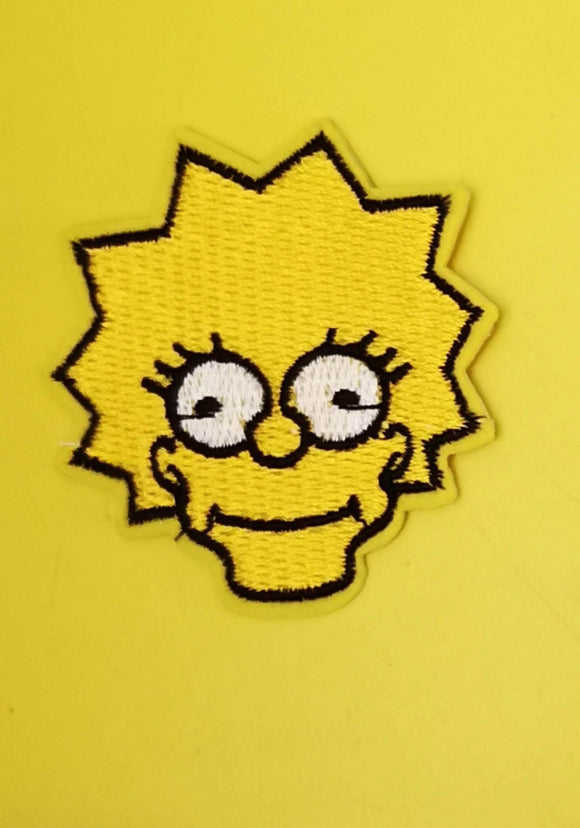 Lisa Simpson Embroidered Iron on Patch - Kwaitokoeksister South Africa