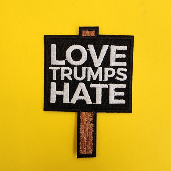 Love trumps Hate Iron on Patch - Kwaitokoeksister South Africa