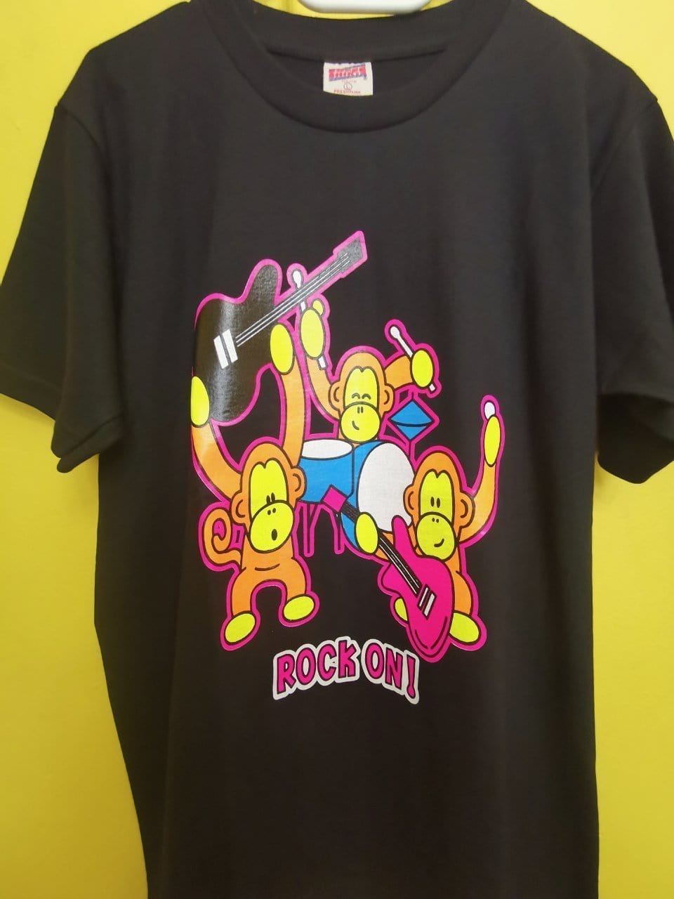 Lumo Monkey T-shirt Rock On!