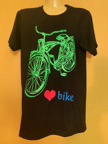 Lumo T-shirt Green Bike