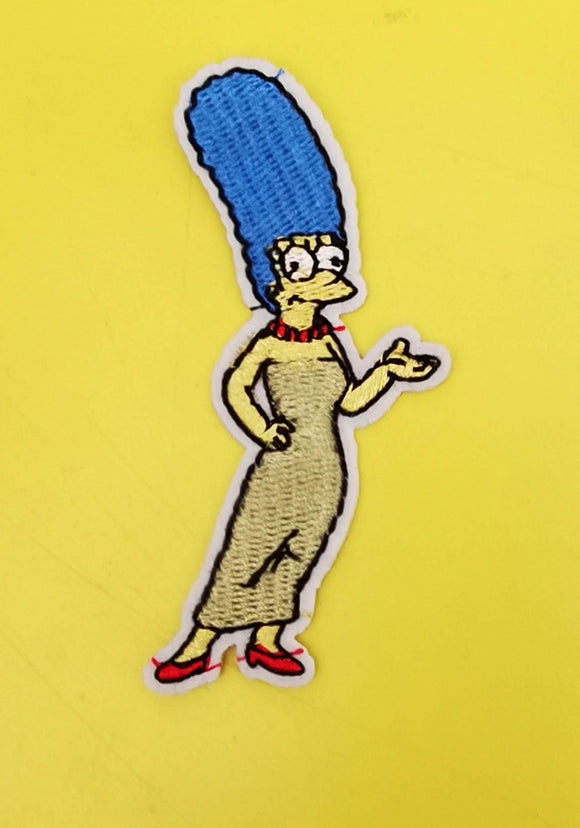 Marge Simpson Embroidered Iron on Patch - Kwaitokoeksister South Africa