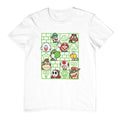 Mario Bro Characters White T-Shirt
