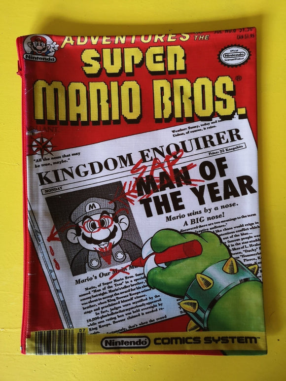 Mario Bros cartoon cover clutch - Kwaitokoeksister South Africa