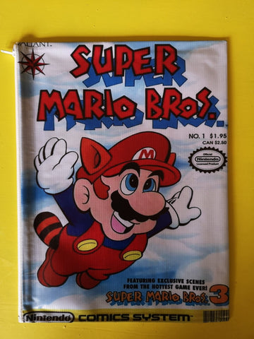 Mario Bros White cartoon cover clutch