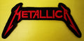 Metallica Red Embroidered Iron on Patch - Kwaitokoeksister South Africa