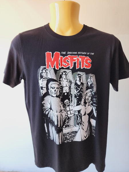 新品未着!!JUNYAWATANABE　MISFITS Tシャツ ジュンヤ ワタナベがパンクバンド「ミスフィッツ」とのコラボT発売