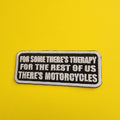 Motorcycles Iron on Patch