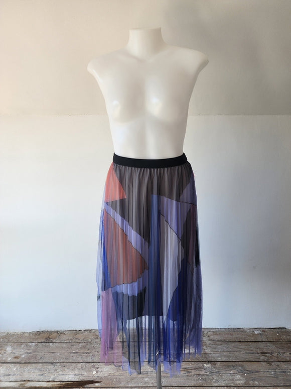 Multi Colour Tulle Midi Skirt - Kwaitokoeksister South Africa