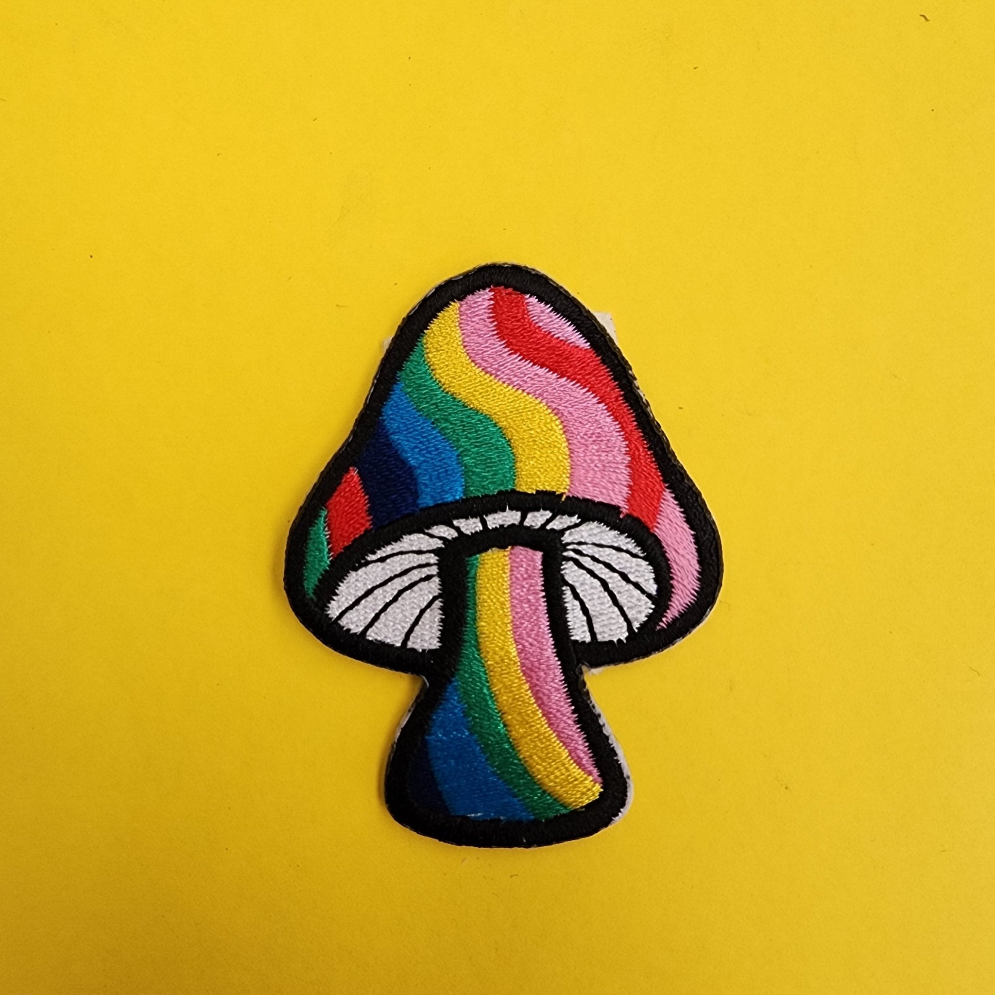 Mushroom Iron on Patch