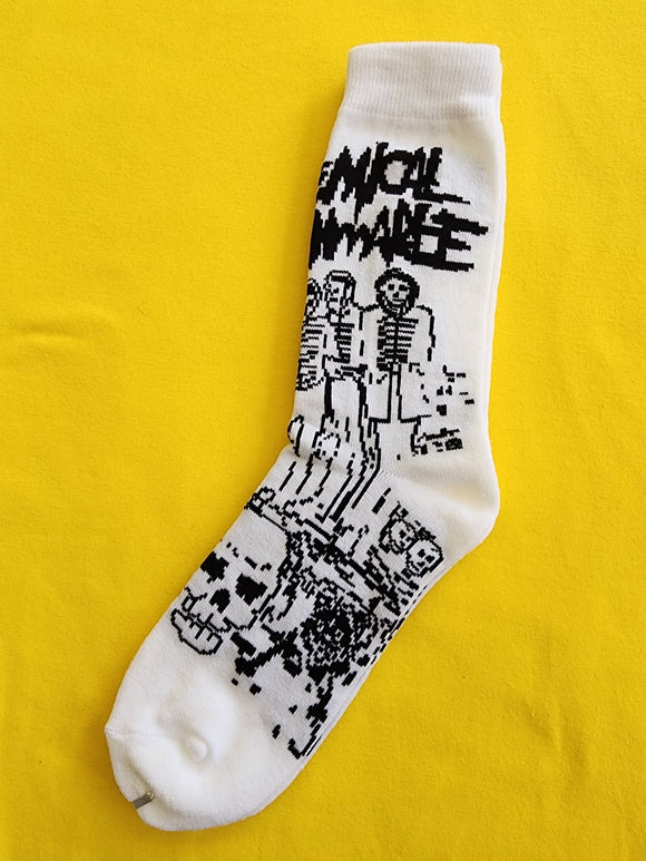 My Chemical Romance White Socks - Kwaitokoeksister South Africa