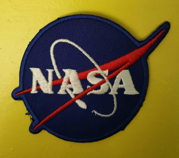 NASA Blue Embroidered Iron on Patch - Kwaitokoeksister South Africa
