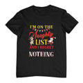 Naughty List Christmas T-Shirt