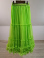 Neon Green Ballroom Tulle Skirt