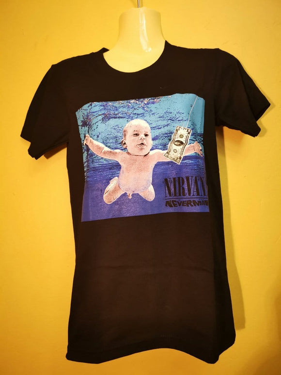 Nevermind Nirvana T-shirt Black - Kwaitokoeksister South Africa